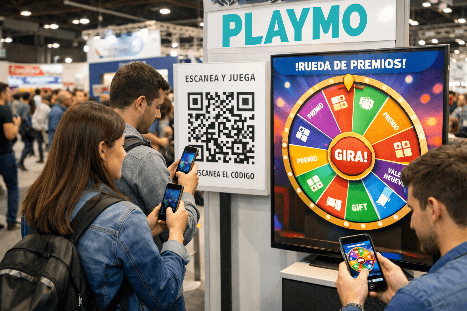 Gamificación en ferias y eventos